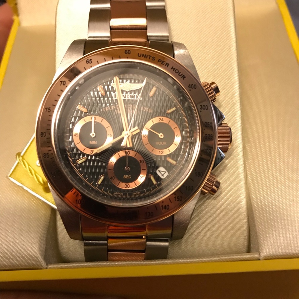 Invicta Speedway NIB with tags & papers